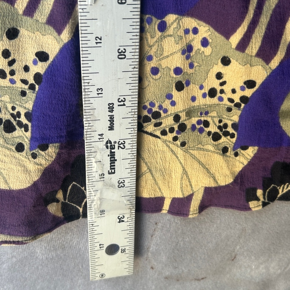 Free people floral dress race back crochet purple black beige - Picture 7 of 8